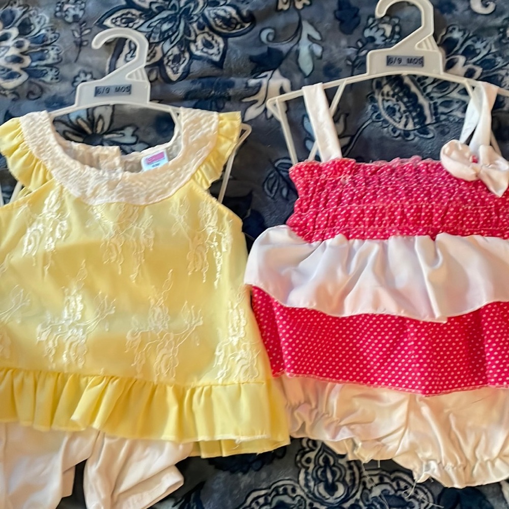 Summer, baby girl clothes